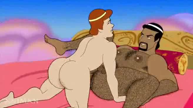 Cartoon gay video