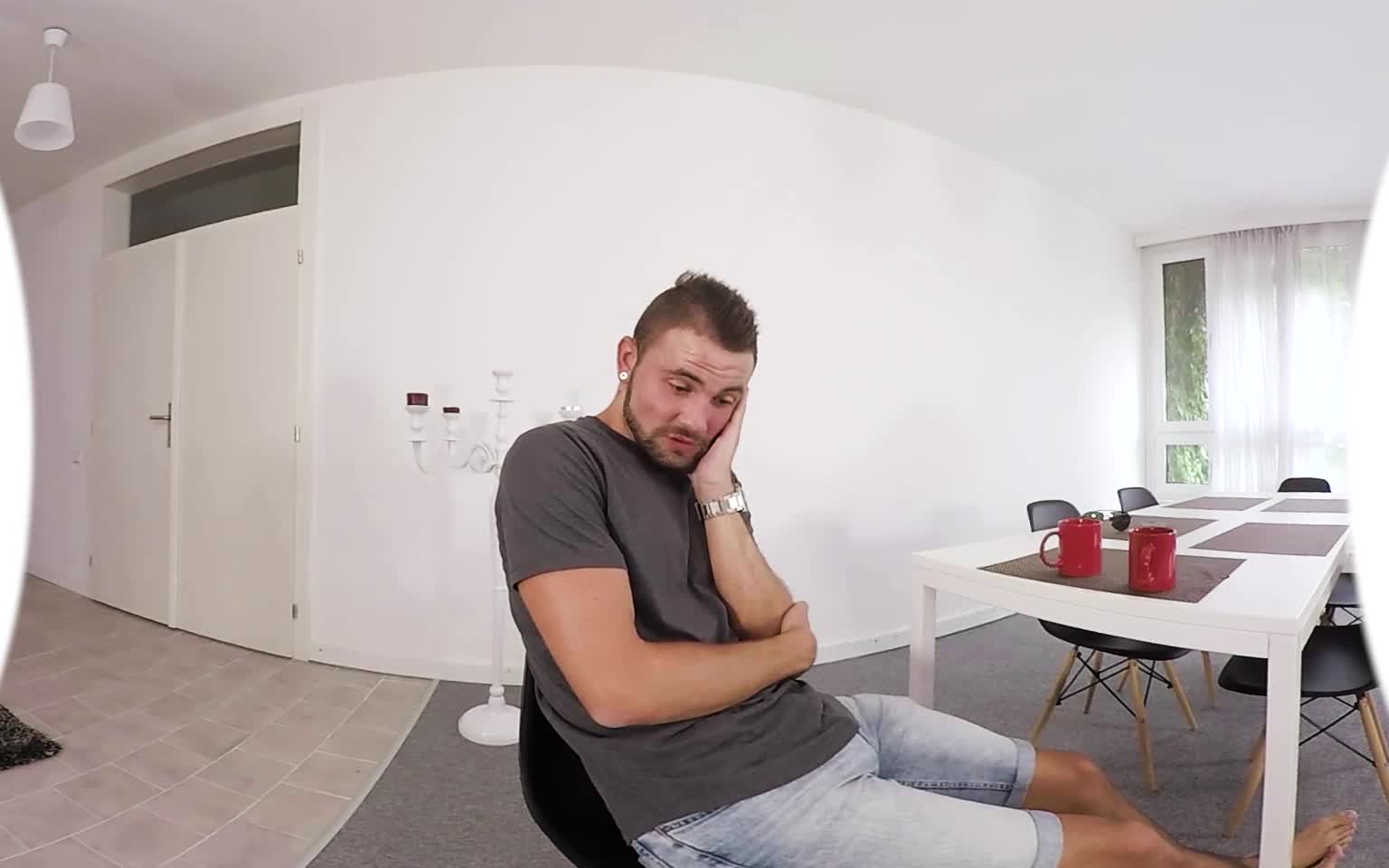 VRB GAY Morning Jerking Off VR Porn BoyFriendTVcom