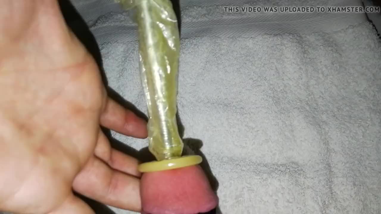 Rolling Condom Into Urethra Compilation Urethral Sounding